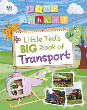 Cover art for Little Ted's Big Book of Transport
