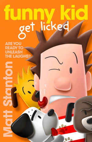 Cover art for Funny Kid Get Licked (Funny Kid, Book 4)