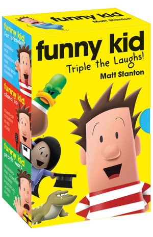 Cover art for Funny Kid Triple the Laughs! (Boxed set, Books 1-3)
