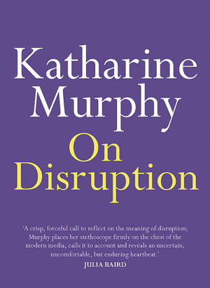Cover art for On Disruption