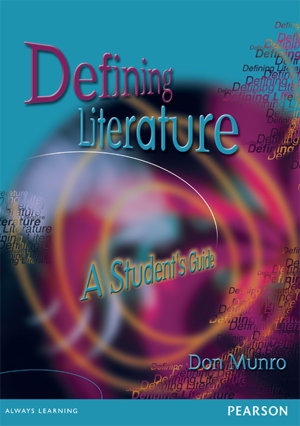 Cover art for Defining Literature