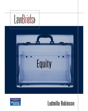 Cover art for Pearson Law Briefs Equity