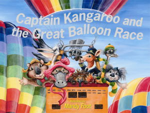 Cover art for Captain Kangaroo and the Great Balloon Race