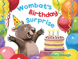 Cover art for Wombat's Birthday Surprise