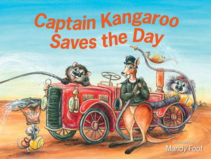Cover art for Captain Kangaroo Saves the Day