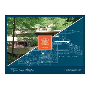 Cover art for Frank Lloyd Wright Fallingwater 2-sided 500 Piece Puzzle