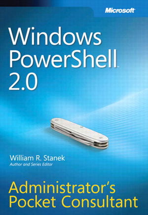 Cover art for Windows Powershell 2. 0 Administrator's Pocket Consultant