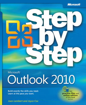 Cover art for Microsoft Outlook 2010 Step by Step