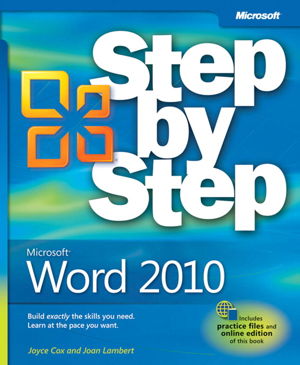 Cover art for Microsoft Word 2010 Step by Step