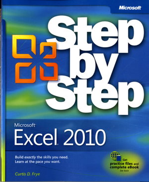 Cover art for Microsoft Excel 2010 Step by Step