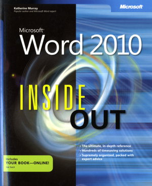 Cover art for Word 2010 Inside Out