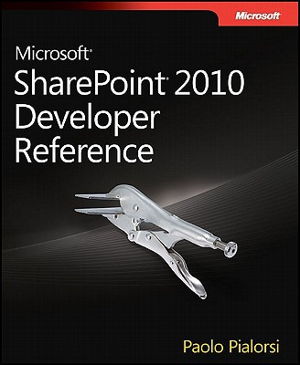 Cover art for Microsoft SharePoint 2010 Developer Reference