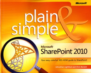Cover art for Microsoft SharePoint 2010 Plain & Simple
