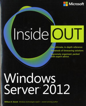 Cover art for Windows Server 2012 Inside Out