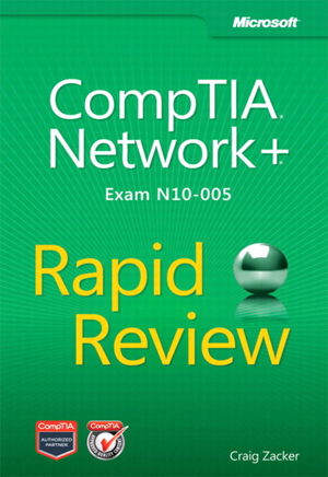 Cover art for CompTIA Network+ Rapid Review (Exam N10-005)