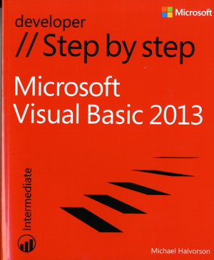 Cover art for Microsoft Visual Basic 2013 Step by Step