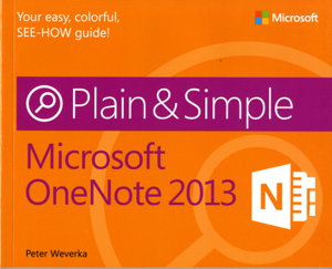 Cover art for Microsoft OneNote 2013 Plain and Simple