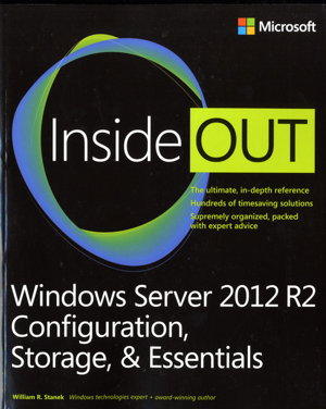Cover art for Windows Server 2012 R2 Inside Out Volume 1