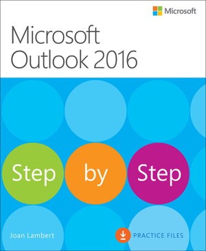Cover art for Microsoft Outlook 2016 Step by Step