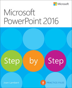 Cover art for Microsoft PowerPoint 2016 Step by Step