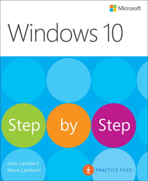 Cover art for Windows 10 Step by Step
