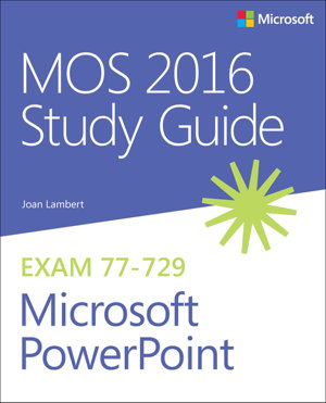 Cover art for MOS 2016 Study Guide for Microsoft PowerPoint