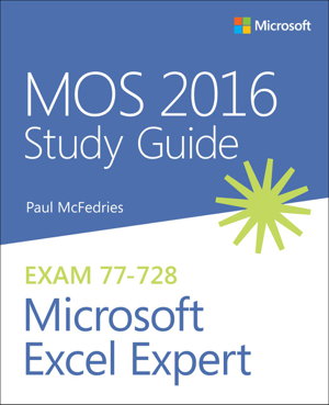 Cover art for MOS 2016 Study Guide for Microsoft Excel Expert