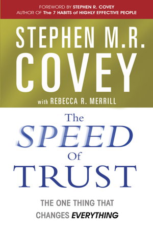 Cover art for The Speed of Trust