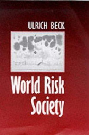 Cover art for World Risk Society