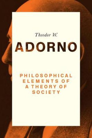 Cover art for Philosophical Elements of a Theory of Society
