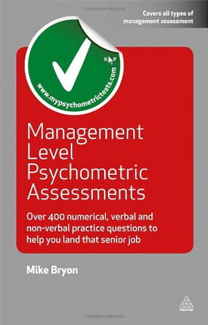 Cover art for Management Level Psychometric Assessments