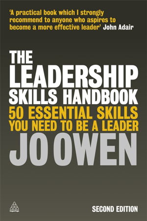 Cover art for The Leadership Skills Handbook