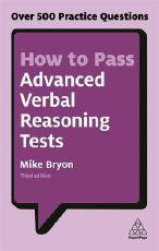 Cover art for How to Pass Advanced Verbal Reasoning Tests