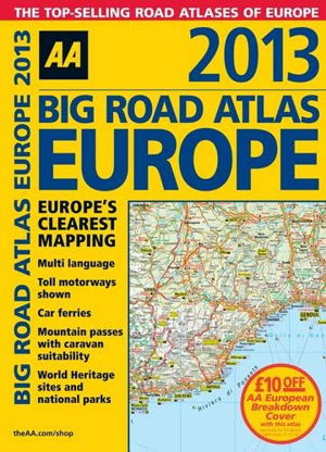 Cover art for AA Big Road Atlas Europe