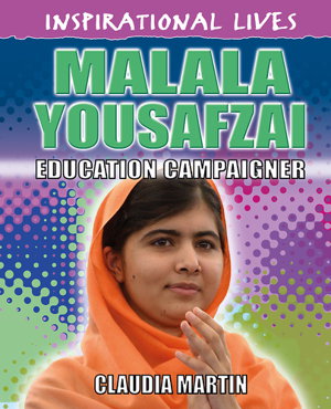 Cover art for Inspirational Lives: Malala Yousafzai