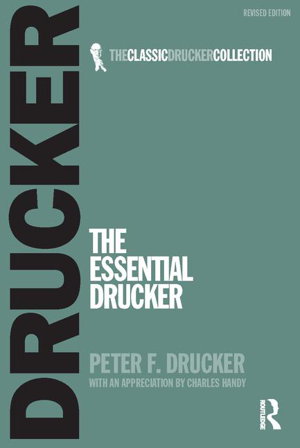 Cover art for The Essential Drucker