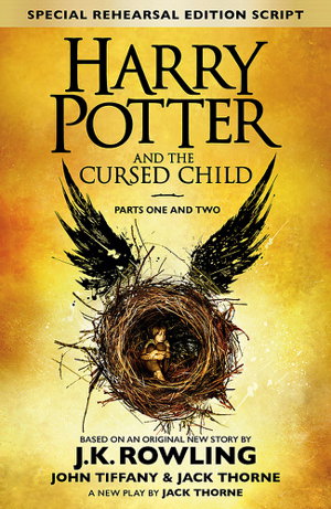 Cover art for Harry Potter and the Cursed Child Parts 1 & 2 Official Script Book Special Rehearsal Edition