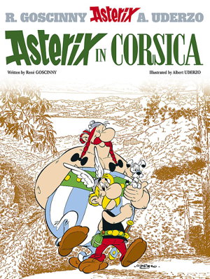 Cover art for Asterix in Corsica Album