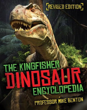 Cover art for The Kingfisher Dinosaur Encyclopedia