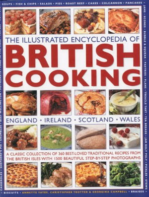 Cover art for The Illustrated Encyclopedia of British Cooking