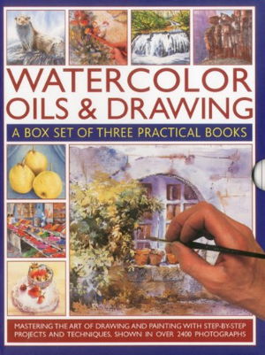 Cover art for Watercolour Oil and Drawing A Box Set of Three Practical