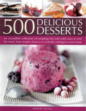 Cover art for 500 Delicious Desserts
