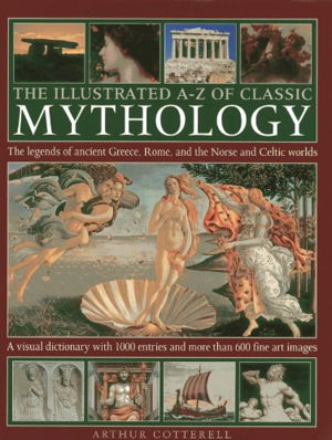 Cover art for Illustrated A-z of Classic Mythology