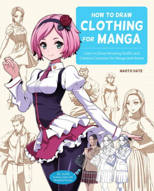 Cover art for How to Draw Clothing for Manga