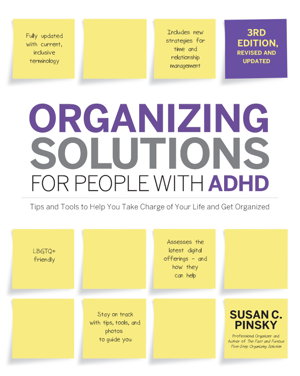Cover art for Organizing Solutions for People with ADHD, 3rd Edition