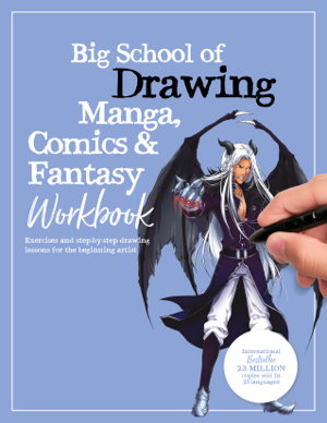 Cover art for Big School of Drawing Manga, Comics & Fantasy Workbook