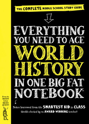 Cover art for Everything You Need to Ace World History in One Big Fat Notebook - US Edition