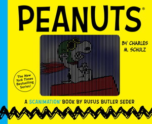 Cover art for Peanuts: a Scanimation Book