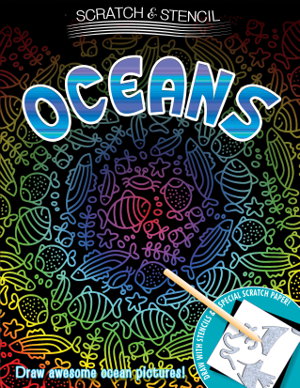 Cover art for Scratch & Stencil: Oceans