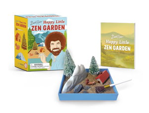 Cover art for Bob Ross Happy Little Zen Garden